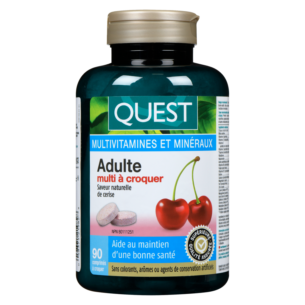 Quest® Adult Chewable Multivitamin (90 Tablets) - 338150