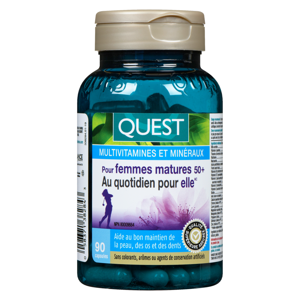 Quest® Her Daily One™ for Mature Women 50+ (90 Capsules) - 338284