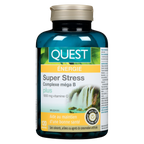 Quest® Super Stress Mega B Complex plus Vitamin C (120 Tablets) - 338300