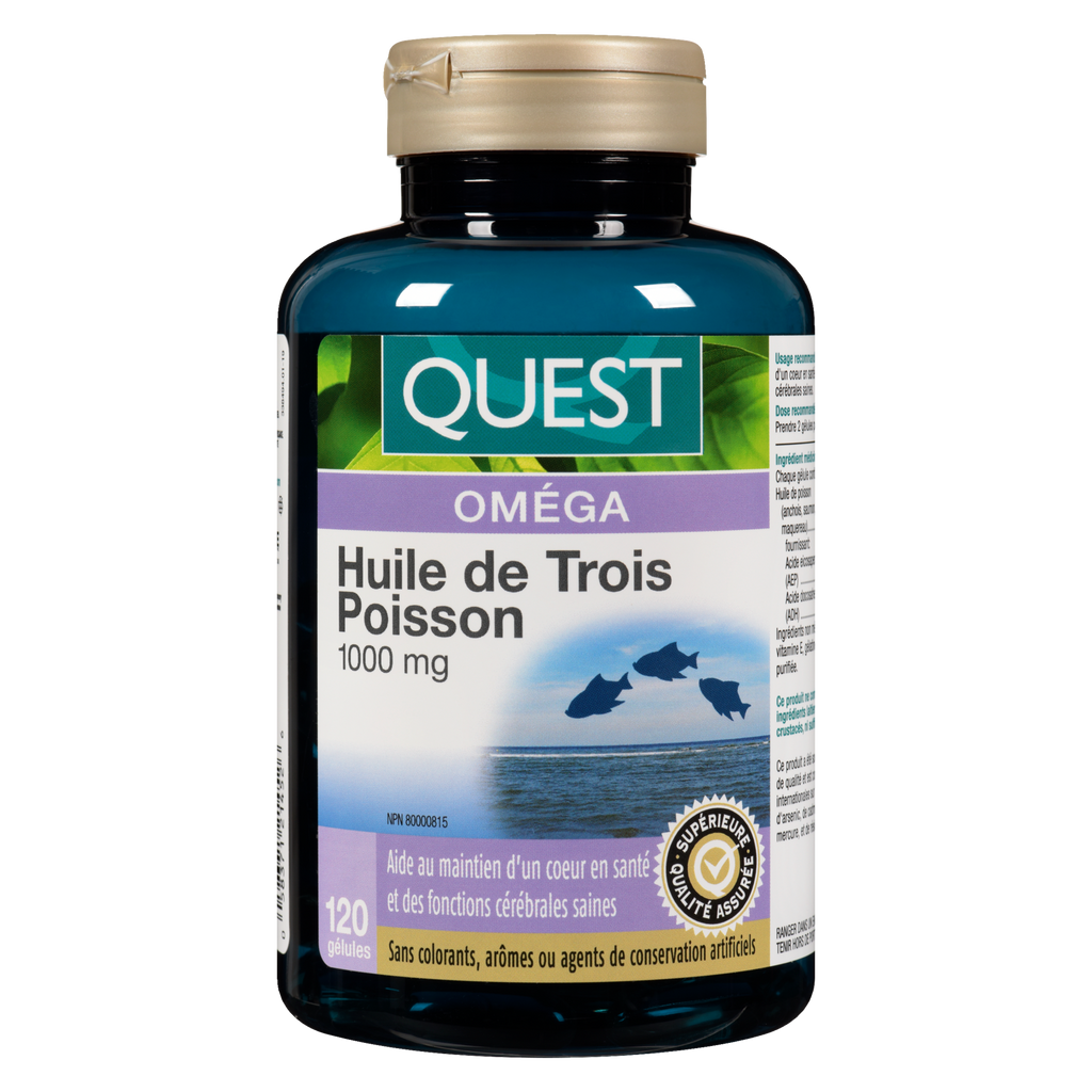 Quest® Triple Fish Oil (120 Softgels) - 338494