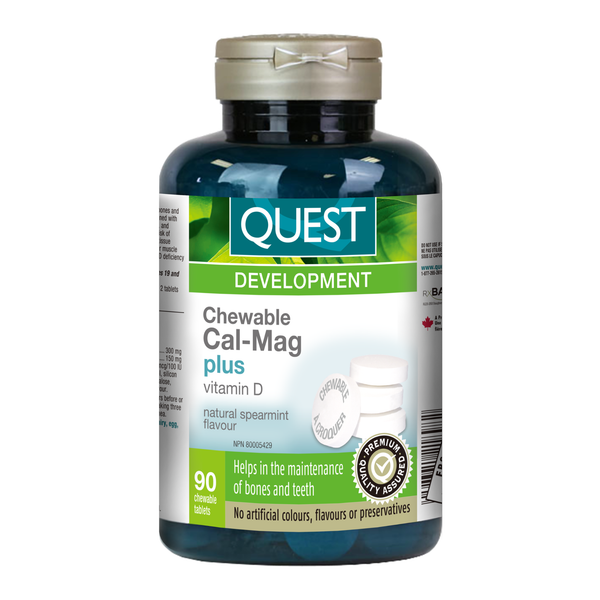 Quest® Cal-Mag Chewable (90 Tablets) - 338415