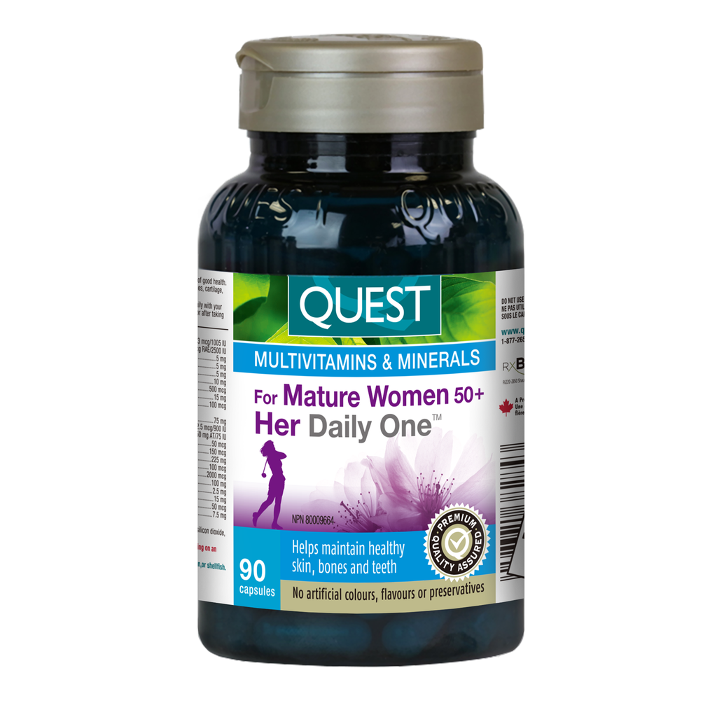 Quest® Her Daily One™ for Mature Women 50+ (90 Capsules) - 338284