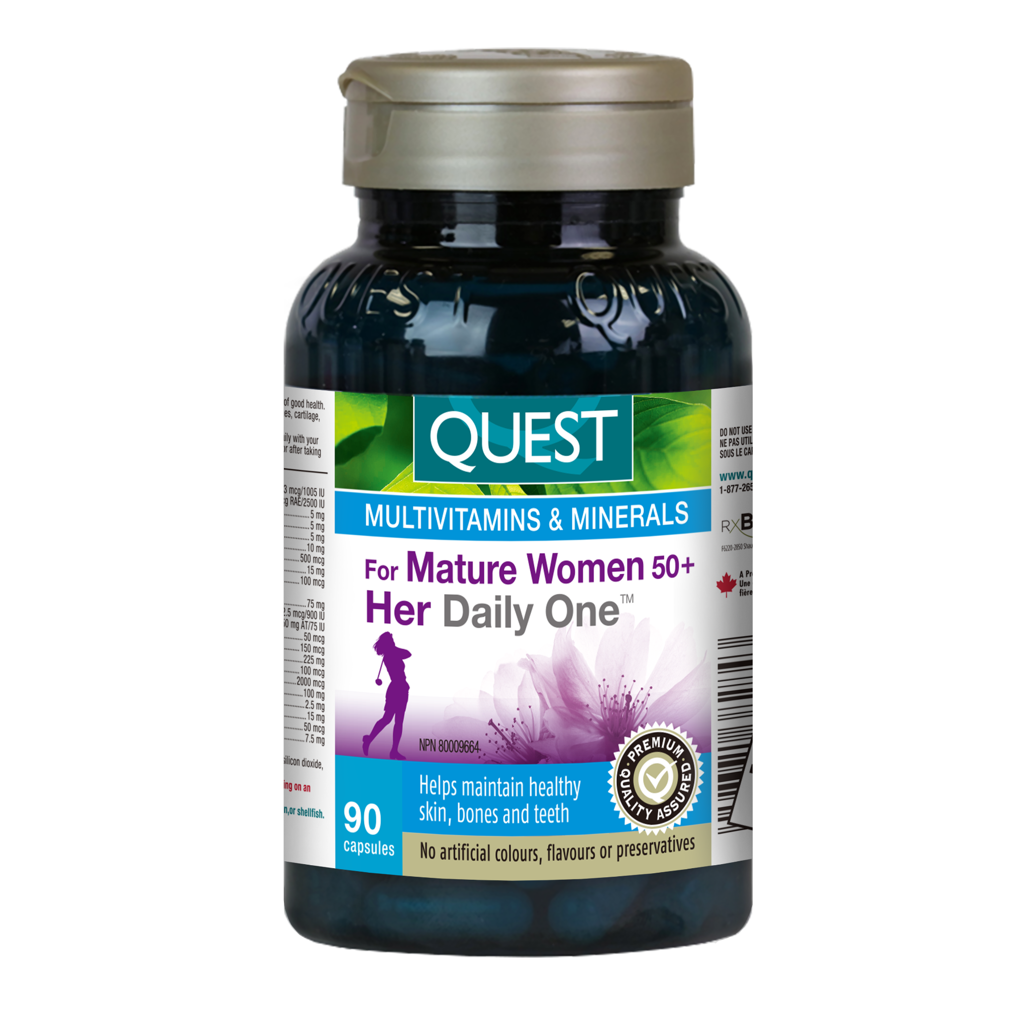Quest® Her Daily One™ for Mature Women 50+ (90 Capsules) - 338284