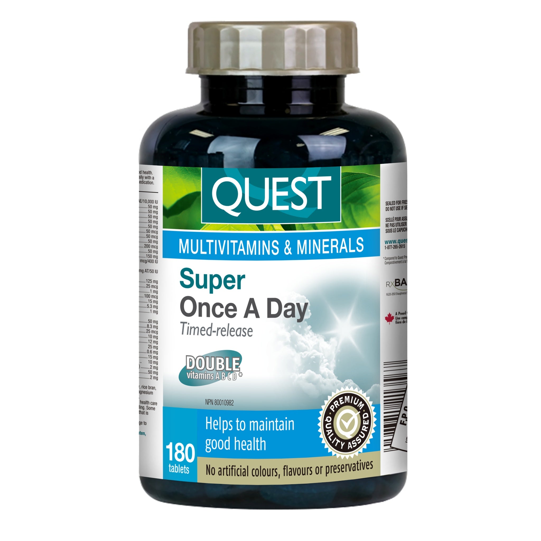 Quest® Super Once A Day Timed-release (180 Tablets) - 338120