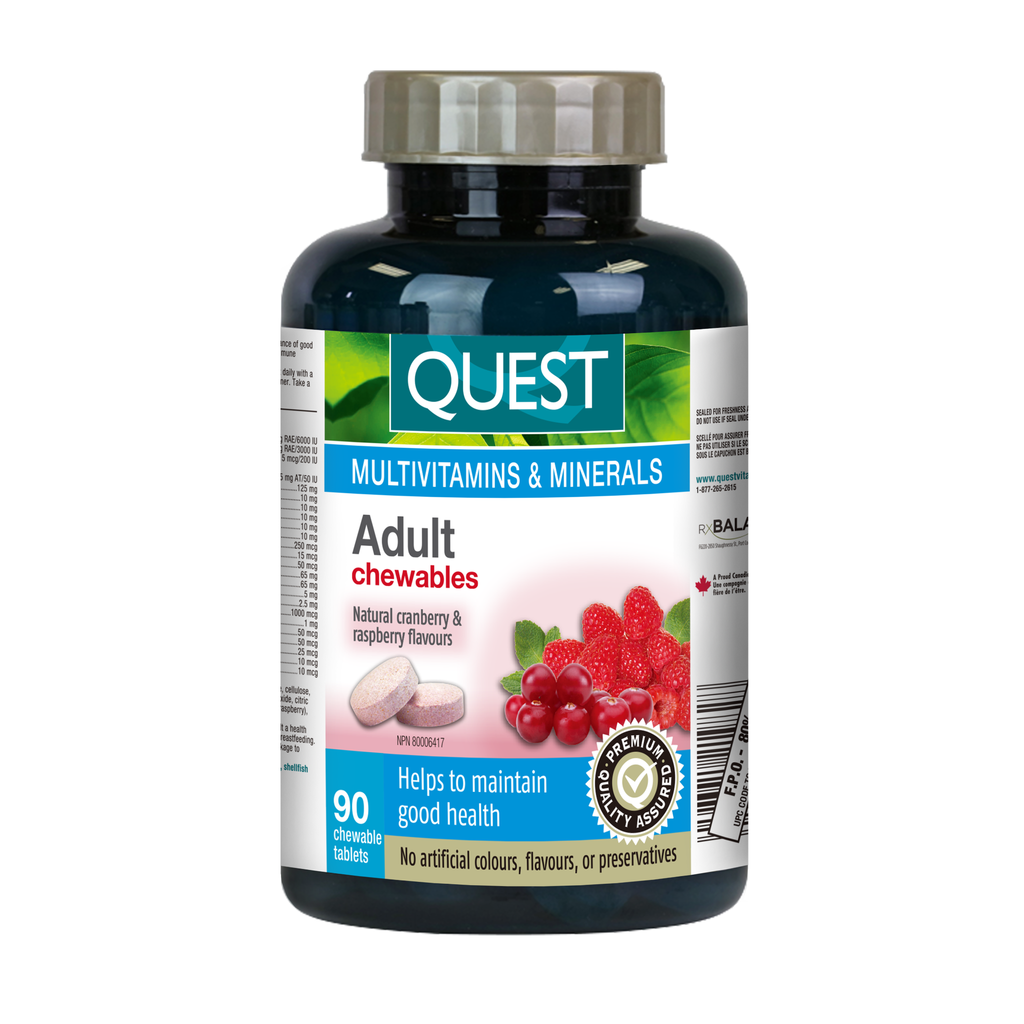 Quest® Adult Chewable Multivitamin (90 Tablets) - 338150