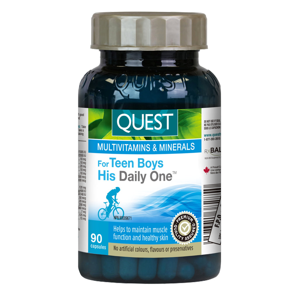 Quest® His Daily One™ for Teen Boys (90 Capsules) - 338285